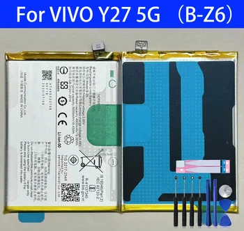 100% Оригинальная Сменная Батарея B-Z6 Для Аккумуляторов VIVO Y27 5G + Инструменты