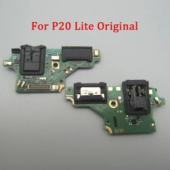 1-10 шт. Оригинальный USB-разъем, зарядное устройство, порт зарядки для Huawei P20 Lite, док-станция, плата для зарядки, гибкий кабель