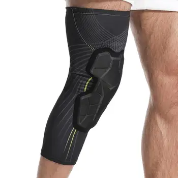 Защитные наколенники Баскетбольные наколенники с амортизирующей подушкой, противоскользящие наколенники, компрессионный рукав для ног для волейбола