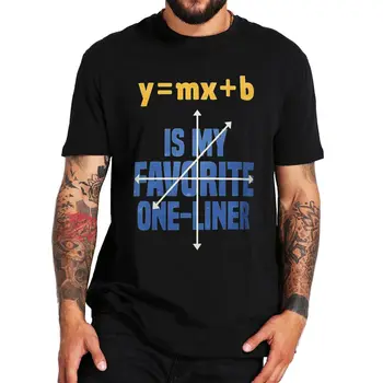 Мужская футболка Y MX B - Моя любимая Однотонная футболка С Забавными Математическими Шутками, Топы Для любителей Математики, Хлопковая Повседневная Мягкая футболка Унисекс