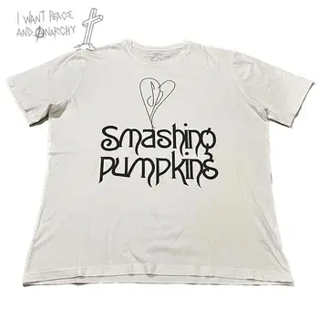 Рубашка Smashing Pumpkins zero в стиле ретро, унисекс, хлопок, мужчины, женщины KV12594