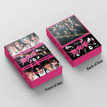 55 шт./компл. Kpop Idol Stray Kids Карты Lomo 2023 STAR Лазерные Фотокарточки Фотокарточка Открытка для Коллекции Фанатов